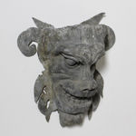 Pair Of 18th Century Carved Walnut Profile Heads ( sold )