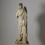 Pair Of 18th Century Carved Walnut Profile Heads ( sold )