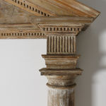 Pair Of 18th Century Carved Walnut Profile Heads ( sold )