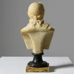 Pair Of 18th Century Carved Walnut Profile Heads ( sold )