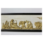 Regency Painted And Gilt Pine And Gesso Frieze