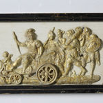 Regency Painted And Gilt Pine And Gesso Frieze