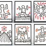 Keith Haring, The Bayer Suite, 1982