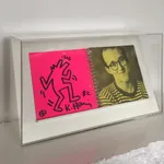 Keith Haring, UNTITLED (‘Barking Dog’ - Unique drawing on Tony Shafrazi catalogue), 1982