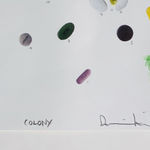 Damien Hirst, Colony Drawing (with numbers), 2008