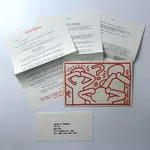 Keith Haring, 'Keith Haring / New York City Subway Drawings 1983' (Wadsworth Atheneum Exhibition Catalogue), 1983