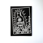 Keith Haring, 'ABSOLUT KEITH HARING' (VODKA & HARING AT THE WHITNEY, INVITATION CARD), 1986