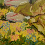 Alexis Pye, Man with Sheep, aka the Baptist, 2021