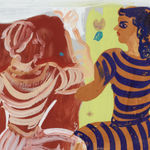 Jackie Gendel, study for TBT, 2019