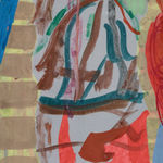 Jackie Gendel, study for TBT, 2019