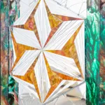 Monir Shahroudy Farmanfarmaian, Untitled (Nonagon 4), 2016
