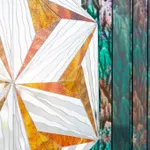 Monir Shahroudy Farmanfarmaian, Untitled (Nonagon 4), 2016