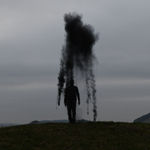 Andy Goldsworthy, Presidio Spire. Crushed charcoal from one of three fires. Whitchurch, Napa, San Francisco. Thrown in Dumfriesshire, Scotland. 26...