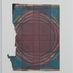 Taha Belal, White and blue shapes, 2012