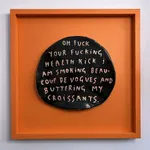 Dan Jamieson, Live, laugh, lick me out, lasagne. (XL)