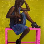 Ebenezer Akinola, Dreams in Red I, 2023