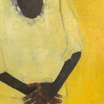 Olivia Mae Pendergast, Woman holding Cat, 2020