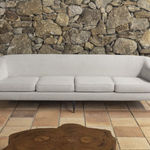 Joaquim Tenreiro, Sofa with loose blankets, 1954