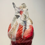 Daria Coleridge, White/Red Akimbo