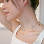 White Gold and Diamond Stud Earrings