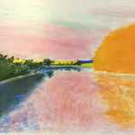 Wolf Kahn, Martha's Vineyard, Summer, 1962