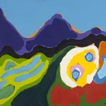 Karel Appel, Abstract Composition, 1975