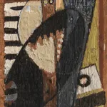 Perle Fine, Figure Descending a Ladder, 1960