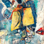 Paul Burlin, Semitic Encounter, 1957