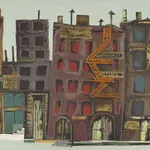 Barbara Johnson Zuber, Processional Women, c. 1972-74