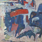 Paul Burlin, Semitic Encounter, 1957