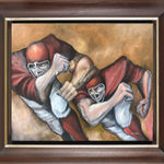 Ernie Barnes, Football Players, 1966