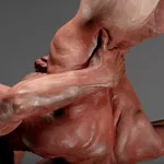 Richard MacDonald, Diana Earth & Moon, Third Life, Red, 2018