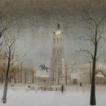 Georges Damin, Place Bellecour à Lyon