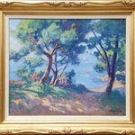 Paul Madeline, Les pins á Loguivy, 1913