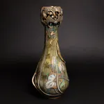 Amphora, Gres Bijou Series Butterflies & Spiderwebs Semiramis Vase, 1904-1906