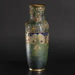 Amphora, Gres Bijou Series Butterflies & Spiderwebs Semiramis Vase, 1904-1906