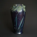 Amphora, Gres Bijou Series Butterflies & Spiderwebs Semiramis Vase, 1904-1906