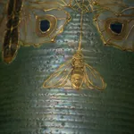 Amphora, Gres Bijou Series Butterflies & Spiderwebs Semiramis Vase, 1904-1906