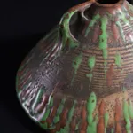 Amphora, Gres Bijou Series Butterflies & Spiderwebs Semiramis Vase, 1904-1906