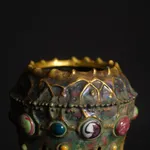 Amphora, Gres Bijou Series Butterflies & Spiderwebs Semiramis Vase, 1904-1906