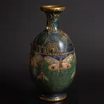 Amphora, Gres Bijou Series Butterflies & Spiderwebs Semiramis Vase, 1904-1906