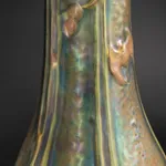 Amphora, Gres Bijou Series Butterflies & Spiderwebs Semiramis Vase, 1904-1906