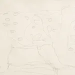 Gustav Klimt, Lovers Reclining, c. 1913