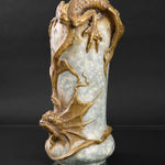 Amphora, Gres Bijou Series Butterflies & Spiderwebs Semiramis Vase, 1904-1906