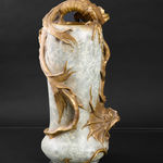 Amphora, Gres Bijou Series Butterflies & Spiderwebs Semiramis Vase, 1904-1906