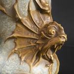 Amphora, Gres Bijou Series Butterflies & Spiderwebs Semiramis Vase, 1904-1906