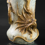 Amphora, Gres Bijou Series Butterflies & Spiderwebs Semiramis Vase, 1904-1906