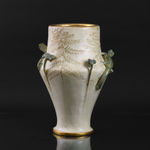 Amphora, Gres Bijou Series Butterflies & Spiderwebs Semiramis Vase, 1904-1906