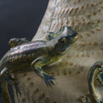 Amphora, Gres Bijou Series Butterflies & Spiderwebs Semiramis Vase, 1904-1906