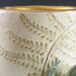 Amphora, Gres Bijou Series Butterflies & Spiderwebs Semiramis Vase, 1904-1906